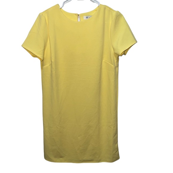 She + Sky Shift Yellow Dress - Picture 4 of 7